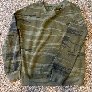 Women’s camo sweater